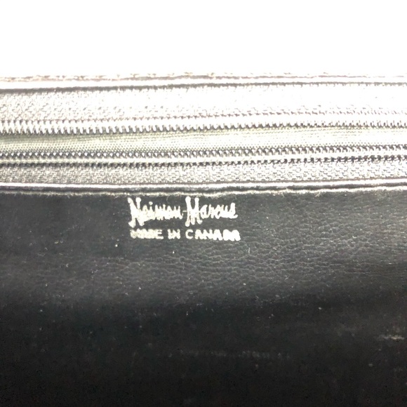 Vintage Neiman Marcus Leather Envelope Bag - Picture 6 of 13